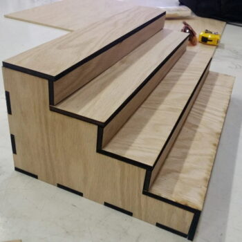 Intra απο ξύλο plywood 3mm-4mm πάχος - Ξύλινη σχάρα μπαχαρικών Δίασταση 30x30 cm Intraeaxys-51rr95r1 - Image 1