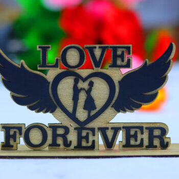 Intra απο ξύλο plywood 3mm-4mm πάχος - Love Forever Decor για την Ημέρα του Αγίου Βαλεντίνου Δίασταση 30x30 cm Intraeaxys-zo9yr3e7 - Image 9
