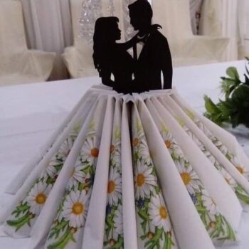 Intra απο ξύλο plywood 3mm-4mm πάχος - Θήκη χαρτοπετσέτας για ζευγάρια γάμου Δίασταση 30x30 cm Intraeaxys-eo0qgg31 - Image 1