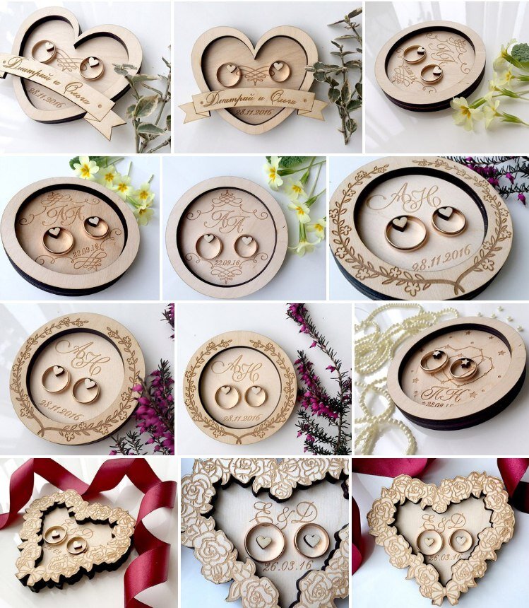 Intra απο ξύλο plywood 3mm-4mm πάχος - Σχήμα καρδιάς προτύπου δαχτυλιδιού Δίασταση 30x30 cm Intraeaxys-078yjmqo