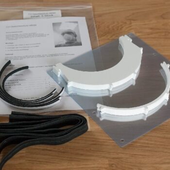 Intra απο ξύλο plywood 3mm-4mm πάχος - Ασπίδα προσώπου Δίασταση 30x30 cm Intraeaxys-r7vdmx67 - Image 3