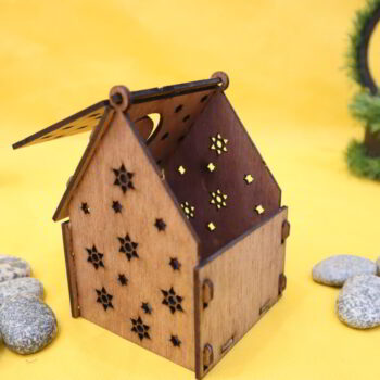 Intra απο ξύλο plywood 3mm-4mm πάχος - Ξύλινο Σπίτι Φωτιστικό Σπίτι Κουτί δώρου 3mm Δίασταση 40x50 cm Intraeaxys-6o3ypdk7 - Image 7