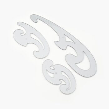 Intra απο ξύλο plywood 3mm-4mm πάχος - Γαλλικό πρότυπο καμπύλης Δίασταση 30x30 cm Intraeaxys-pok3r4j7 - Image 3