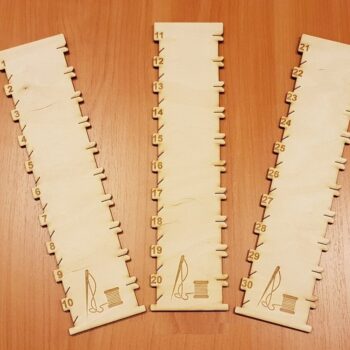 Intra απο ξύλο plywood 3mm-4mm πάχος - Οργανωτής Κεντήματος Νήματος Δίασταση 30x30 cm Intraeaxys-voq2ekeo - Image 1