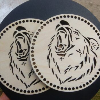 Intra απο ξύλο plywood 3mm-4mm πάχος - Ξύλινη Βάση Πάτου Καλαθιού με βελονάκι Δίασταση 30x30 cm Intraeaxys-67wlnn81 - Image 1