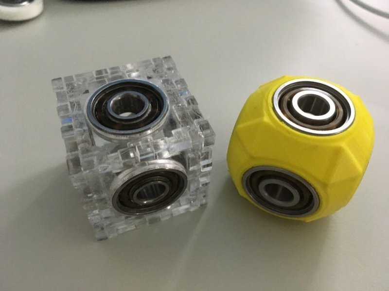 Intra απο ξύλο plywood 3mm-4mm πάχος - Fidget Cube Δίασταση 30x30 cm Intraeaxys-zo98yze1