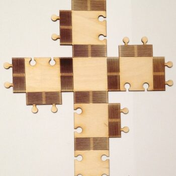 Intra απο ξύλο plywood 3mm-4mm πάχος - Κύβος 3mm Κόντρα πλακέ σημύδας Δίασταση 30x30 cm Intraeaxys-p7ymwm27 - Image 3