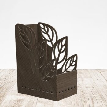 Intra απο ξύλο plywood 3mm-4mm πάχος - Ξύλινη μολυβοθήκη για γραφείο Δίασταση 30x30 cm Intraeaxys-lopq4z37 - Image 1