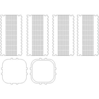 Intra απο ξύλο plywood 3mm-4mm πάχος - Ξύλινη βάση στυλό FlexiRoast Δίασταση 30x30 cm Intraeaxys-0788yq57 - Image 4
