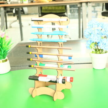 Intra απο ξύλο plywood 3mm-4mm πάχος - Βάση οθόνης βάσης βάσης επιτραπέζιου στυλό Δίασταση 30x30 cm Intraeaxys-yon082p7 - Image 7