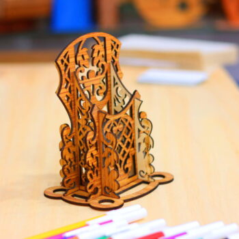 Intra απο ξύλο plywood 3mm-4mm πάχος - Στυλοθήκη πολυτελείας Δίασταση 30x30 cm Intraeaxys-91jdz341 - Image 9