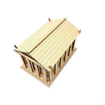 Intra απο ξύλο plywood 3mm-4mm πάχος - Κουτί συνταγών Ελληνικού Ναού Δίασταση 30x30 cm Intraeaxys-eo0qw691 - Image 5