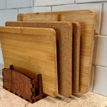 Intra απο ξύλο plywood 3mm-4mm πάχος - Στήριγμα σανίδας κοπής Δίασταση 30x30 cm Intraeaxys-pok3kj87 - Image 1