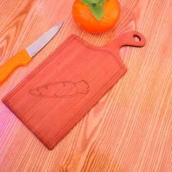 Intra απο ξύλο plywood 3mm-4mm πάχος - Τετράγωνη σανίδα κοπής Δίασταση 30x30 cm Intraeaxys-078ynl5o - Image 2