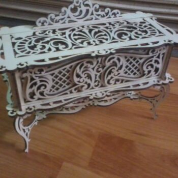 Intra απο ξύλο plywood 3mm-4mm πάχος - Διακοσμητικό ξύλινο κουτί κοσμημάτων Δίασταση 30x30 cm Intraeaxys-eo20nql7 - Image 1