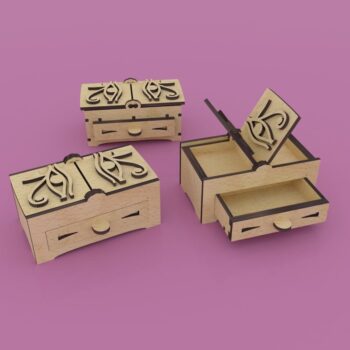 Intra απο ξύλο plywood 3mm-4mm πάχος - Ξύλινο κουτί κοσμημάτων 4mm Δίασταση 30x30 cm Intraeaxys-zo9ynx47 - Image 1