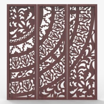 Intra απο ξύλο plywood 3mm-4mm πάχος - Διάτρητα πάνελ οθόνης Δίασταση 30x30 cm Intraeaxys-91jd3n41 - Image 1