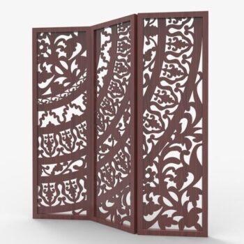 Intra απο ξύλο plywood 3mm-4mm πάχος - Διάτρητα πάνελ οθόνης Δίασταση 30x30 cm Intraeaxys-91jd3n41 - Image 3