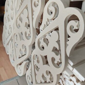 Intra απο ξύλο plywood 3mm-4mm πάχος - Διακοσμητικό μοτίβο πρότυπο Δίασταση 30x30 cm Intraeaxys-yon0vdk7 - Image 1