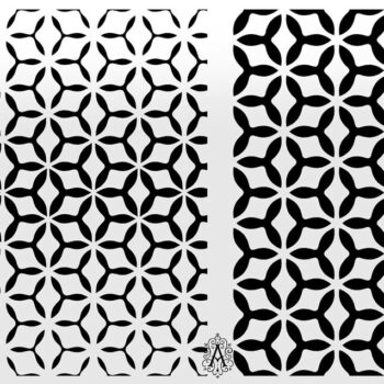 Intra απο ξύλο plywood 3mm-4mm πάχος - Αφηρημένο φόντο γεωμετρικό σχέδιο σχεδίου Δίασταση 30x30 cm Intraeaxys-zo9yjrw7 - Image 1