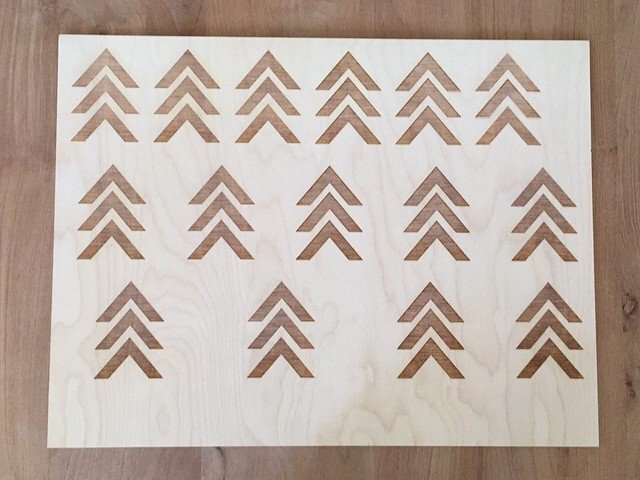 Intra απο ξύλο plywood 3mm-4mm πάχος - Διακόσμηση πινακίδας βέλους Δίασταση 30x30 cm Intraeaxys-6o3884k1