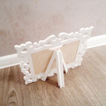 Intra απο ξύλο plywood 3mm-4mm πάχος - Στάση καβαλέτο με κορνίζα φωτογραφιών Δίασταση 30x30 cm Intraeaxys-67wl6pl1 - Image 1