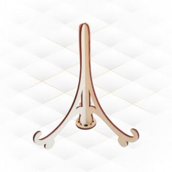 Intra απο ξύλο plywood 3mm-4mm πάχος - Διακοσμητικό Πλακοθήκη για Οθόνη Δίασταση 30x30 cm Intraeaxys-m1d6xex7 - Image 1