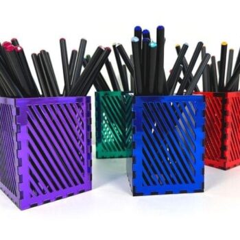 Intra απο ξύλο plywood 3mm-4mm πάχος - Στυλόθήκη Δίασταση 30x30 cm Intraeaxys-91jkp3lo - Image 3