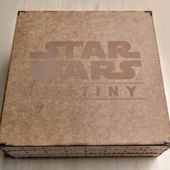 Intra απο ξύλο plywood 3mm-4mm πάχος - Στοιβαζόμενο Dice Box για Star Wars Destiny Δίασταση 30x30 cm Intraeaxys-67wz9327 - Image 3