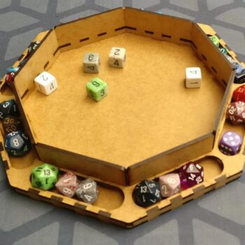 Intra απο ξύλο plywood 3mm-4mm πάχος - Οκταγωνικός δίσκος ζαριών Δίασταση 30x30 cm Intraeaxys-e1gk0yxo - Image 1