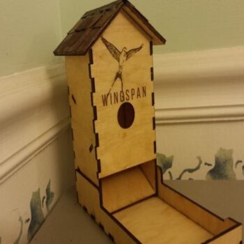 Intra απο ξύλο plywood 3mm-4mm πάχος - Wingspan Dice Tower Δίασταση 30x30 cm Intraeaxys-voq2nwdo - Image 1