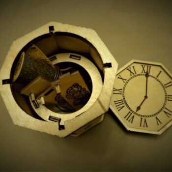 Intra απο ξύλο plywood 3mm-4mm πάχος - Steins Gate Dice Tower Δίασταση 30x30 cm Intraeaxys-r1z2jw21 - Image 5