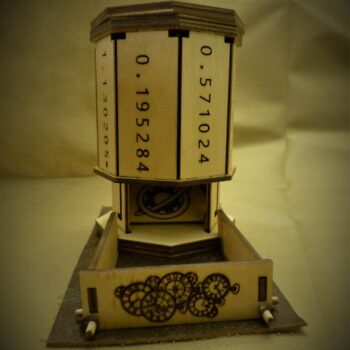 Intra απο ξύλο plywood 3mm-4mm πάχος - Steins Gate Dice Tower Δίασταση 30x30 cm Intraeaxys-r1z2jw21 - Image 7