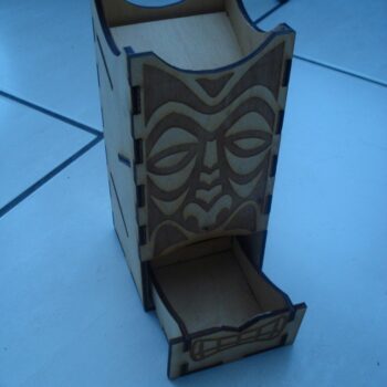 Intra απο ξύλο plywood 3mm-4mm πάχος - Πρότυπο Πύργου Ζαριών Δίασταση 30x30 cm Intraeaxys-zo9yeqw7 - Image 1