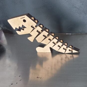 Intra απο ξύλο plywood 3mm-4mm πάχος - Εύκαμπτα ξύλινα παιχνίδια ζώων Flexi Rex Δίασταση 30x30 cm Intraeaxys-d1lvzvgo - Image 1