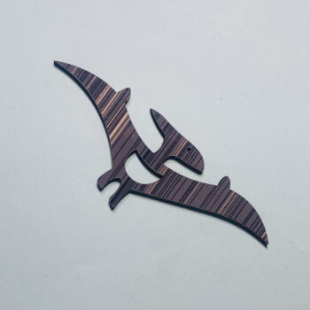 Intra απο ξύλο plywood 3mm-4mm πάχος - Σχήμα πτεροδάκτυλου αποκοπής ξύλου πτεροδάκτυλου Δίασταση 30x30 cm Intraeaxys-eo2036q7 - Image 1