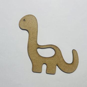 Intra απο ξύλο plywood 3mm-4mm πάχος - Ημιτελές Ξύλο Brontosaurus Cutout Craft Δίασταση 30x30 cm Intraeaxys-eo4qrw87 - Image 1