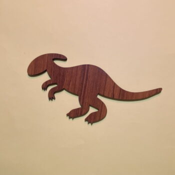 Intra απο ξύλο plywood 3mm-4mm πάχος - Ημιτελής ξύλινη χειροτεχνία σε σχήμα δεινοσαύρου Δίασταση 30x30 cm Intraeaxys-yon03zg7 - Image 1
