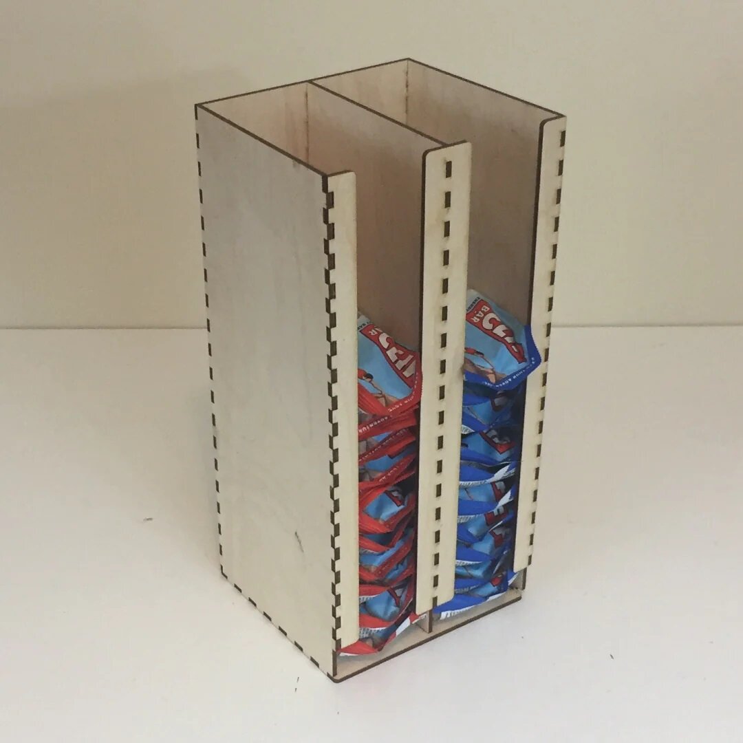 Intra απο ξύλο plywood 3mm-4mm πάχος - Clif Bar Storage Tower Δίασταση 30x30 cm Intraeaxys-m1d6jwd7