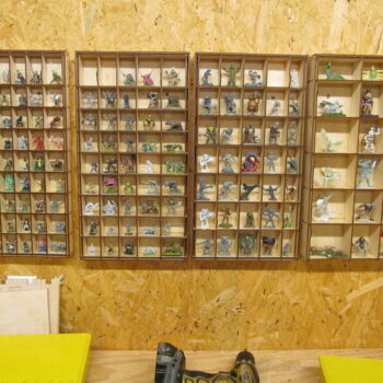 Intra απο ξύλο plywood 3mm-4mm πάχος - Μινιατούρα Wall Curio Δίασταση 30x30 cm Intraeaxys-pok3el37 - Image 1