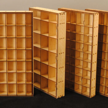 Intra απο ξύλο plywood 3mm-4mm πάχος - Μινιατούρα Wall Curio Δίασταση 30x30 cm Intraeaxys-pok3el37 - Image 3