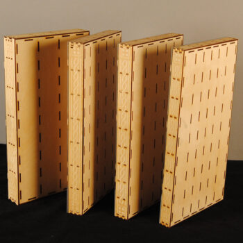 Intra απο ξύλο plywood 3mm-4mm πάχος - Μινιατούρα Wall Curio Δίασταση 30x30 cm Intraeaxys-pok3el37 - Image 4