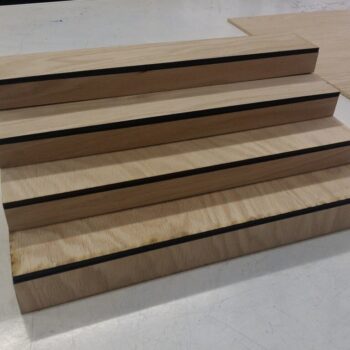 Intra απο ξύλο plywood 3mm-4mm πάχος - Βήμα οργάνωσης ραφιών Spice Rack για την κουζίνα Δίασταση 30x30 cm Intraeaxys-075y9g3o - Image 5