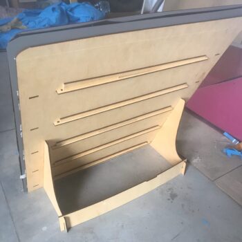 Intra απο ξύλο plywood 3mm-4mm πάχος - Σταντ βιτρίνας Δίασταση 30x30 cm Intraeaxys-67wln931 - Image 4