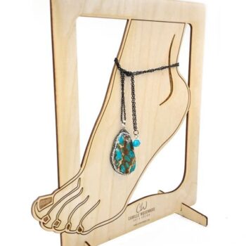 Intra απο ξύλο plywood 3mm-4mm πάχος - Οθόνη αστραγάλου Δίασταση 30x30 cm Intraeaxys-pokwmdko - Image 1