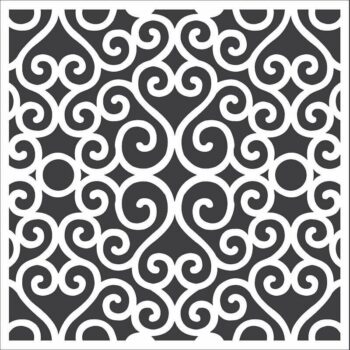 Intra απο ξύλο plywood 3mm-4mm πάχος - Γεωμετρικά ισλαμικά μοτίβα για κοπή με λέιζερ και CNC Δίασταση 30x30 cm Intraeaxys-eoxle84o - Image 1