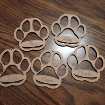 Intra απο ξύλο plywood 3mm-4mm πάχος - Στολίδι με στάμπα Δίασταση 10x10 cm Intraeaxys-r1z2e4w1 - Image 3