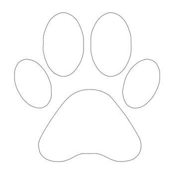 Intra απο ξύλο plywood 3mm-4mm πάχος - Πόδι ζώου Δίασταση 30x30 cm Intraeaxys-eo0ky91g - Image 1