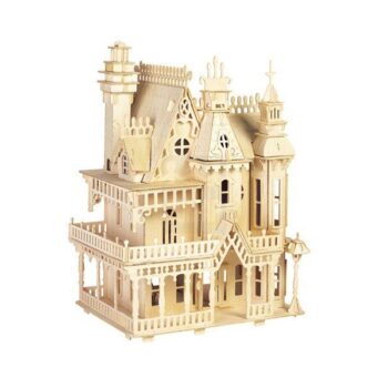 Intra απο ξύλο plywood 3mm-4mm πάχος - Βίλα φαντασίας Δίασταση 30x30 cm Intraeaxys-ro6ylkm7 - Image 1