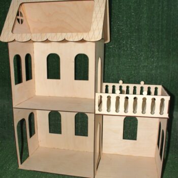 Intra απο ξύλο plywood 3mm-4mm πάχος - Απλό σετ μινιατούρας κουκλόσπιτου 3mm Δίασταση 30x30 cm Intraeaxys-6o3ywnp7 - Image 1